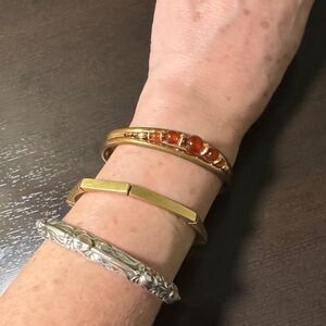 Sergio Lub bracelet with amber beads